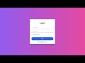 Html CSS Login page | Html Tailwind CSS login page