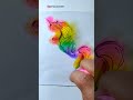 unicorn 🦄 rainbow 🌈 drawing creative art 🎭#shorts #shortsvideo #viral