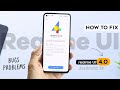 Realme UI 4.0 (Android 13) New Update | realme UI 4.0 Bugs & Problems | How to fix realme UI Bugs