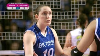 [V리그] IBK기업은행 : 현대건설 MVP 메디 (02.25)