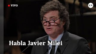 EN VIVO | Habla Javier Milei en el Congreso anual del IAEF