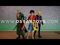 unboxing anime heroes one piece 3 figure set luffy zoro and sanji