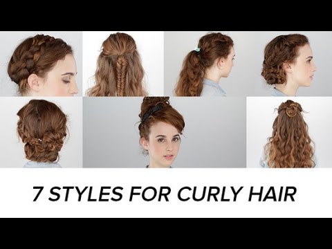 7 Easy Hairstyles For Curly Hair | Beauty Junkie 7 Easy Hairstyles For Curly Hair | Beauty Junkie