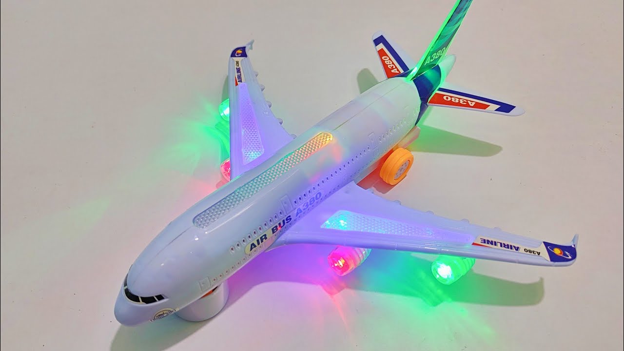 3d Lights Airbus A380 Unboxing Youtube