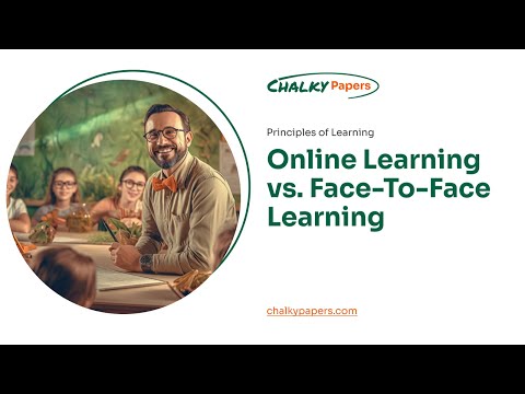 Which statement is supported by the paragraph and reinforces an argument for online learning?