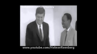 July 17, 1961 - President John F. Kennedy Meets with Julius Nyerere, Prime Minister of Tanganyika