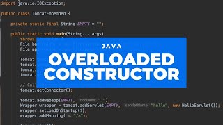 Getter for Overloaded Constructor in Java - 2018 - (Tutorial )
