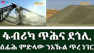 መኣዝን ልምዓት፡ ሰፊሕ ምድላው ንእኹል ጥረ ነገር (8ይ ክፋል) - ፋብሪካ ጥሕና ደጎሊ - ERi-TV