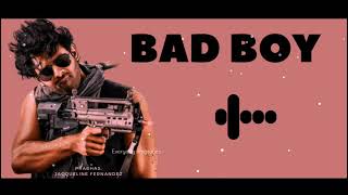 Bad Boy - Saaho movie ringtone | download link ⬇️