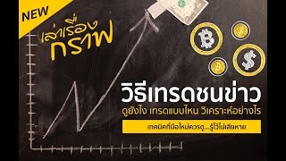 เล่าเรื่องกราฟ..วิธีเทรดชนข่าว เทรดอย่างไรให้รอด มือใหม่ควรรู้ก่อนจะเทรด #โค้ชพีสอนเทรด #trading