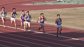 第67回大阪学生陸上競技選手権大会　男子800ｍ決勝