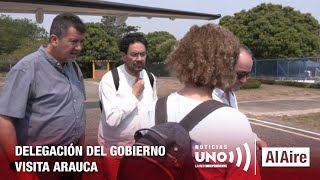 Delegación del Gobierno visita Arauca | Noticias Uno Al Aire