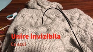 Unire invizibila cu acul - creăm ochiuri cu acul