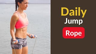 jump rope everyday | jump rope workout | jump rope for beginners | jump rope | health hub