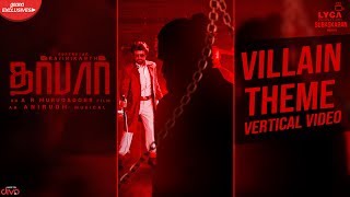 DARBAR (Tamil) - Villain Theme (Vertical Video) | Rajinikanth | AR Murugadoss | Anirudh