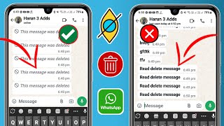 Как увидеть удаленные сообщения WhatsApp (обновление 2025) || Как проверить удаленное сообщение