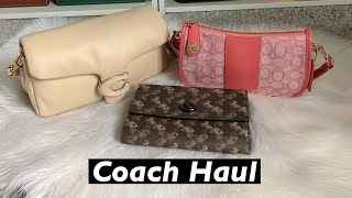 Coach Haul (Pillow Tabby and Swinger bag)