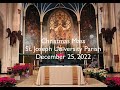 Christmas Mass 2022 St. Joseph University Parish