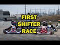 Onboard ROK Shifter Prefinal Colorado Karting Tour Round 1 w/Daniel Fellows - First Shifter Race