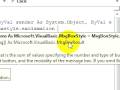 Visual Basic 2008 - Message Box [Tutorial]
