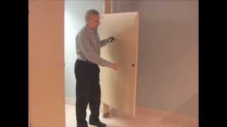 How to Measure an Accessible Stall Door and Elements for ADAAG Compliance.