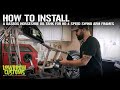 How To Install A Gasbox Horseshoe Oil tank for Harley-Davidson 4 speed Swing Arm Frames