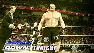 Relive Brock Lesnar’s path of destruction from Raw - Catch the fallout on SmackDown tonight!