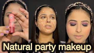 Wedding Party Makeup At Home ✅/ Step By Step/ Beginners Makeup Tutorial/ Winter Special