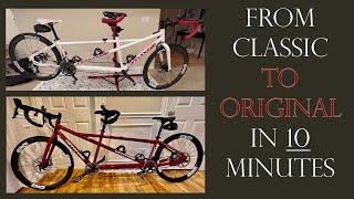 Classic Cannondale Tandem Complete Makeover!