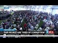 Ramaphosa: Our people are tired of corruption