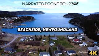 Stunning 4K Drone Views Over Beachside, Newfoundland 🌊🌳 | Spectacular Aerial Footage!