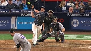 COL@SD: Wallace cranks a solo shot to left field