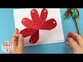 strawberry gift box diy no glue paper gift box easy paper box shaped strawberries