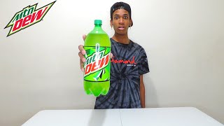 2 Liter Mountain Dew Chug | Challenge (destroyed)