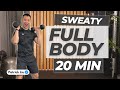 20 Minute Full Body Sweat Workout With Coach Patrick Liu