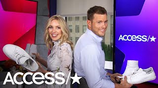 'The Bachelor's' Colton Underwood & Cassie Randolph Reveal All In A Round Of The Shoe Game!