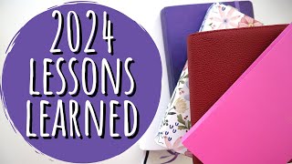 Reflecting On All My 2024 Planners \u0026 Journals