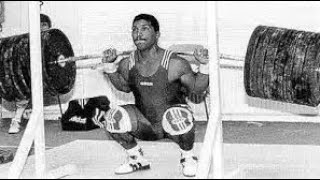 The Greatest Squatter of All Time - Idalberto Aranda at the 1998 Weightlifting World Championships