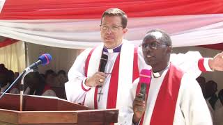 The Sermon of Bishop Quigg Lawrence from USA during the  Enthronement of  Bishop Nathan Amooti