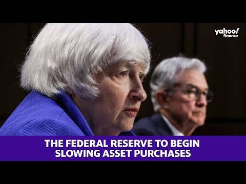 Federal Reserve to begin slowing asset purchases