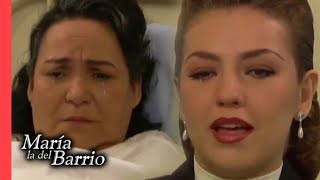 María le confiesa a Agripina que ella es la madre de Nandito | María La Del Barrio capítulo 39