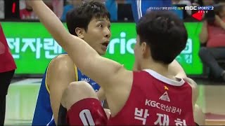 김태술의 아쉬운 반칙[KBL Finals Game5 KGC:삼성 04.30]