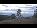 timelapse from the mountain crni vrh in divcibare serbia. altitude 1096 meters