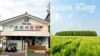 [Vlog #10] 5월의 군산여행🌿| 옥녀교차로 | 옥돌슈퍼 | 필름로그