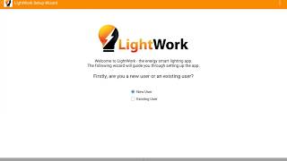 LightWork Setup Wizard