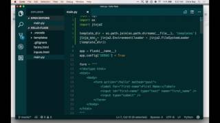 Using Jinja2 Templates in Flask