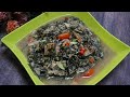 Resep Sayur Khas Jawa Tengah Oblok-Oblok Daun Singkong Ikan Teri