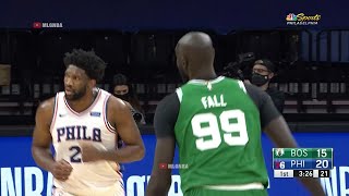 Boston Celtics vs Philadelphia 76ers Highlights 1st Qtr | 2020-21 NBA Preseason