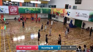 20200328 新創盃 18：10 DA VILLAGE籃球部落 VS StyleMap美配