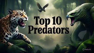 Top 10 Predators of the Amazon Rainforest